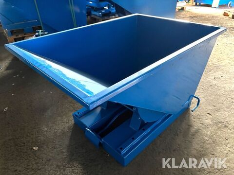Tippcontainer Movetech medplatta och spak 2