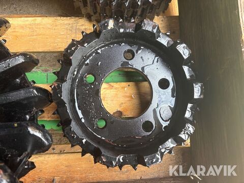 Matarhjul till John Deere H414 skördaraggregat 3