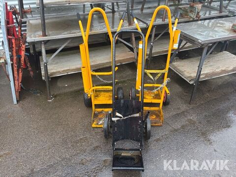 Gaskärror 3st 2