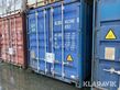Sonstige Container 40 fot blå