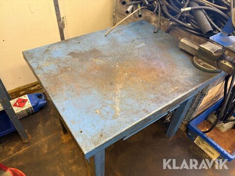 Arbetsbänk med Handpress 2