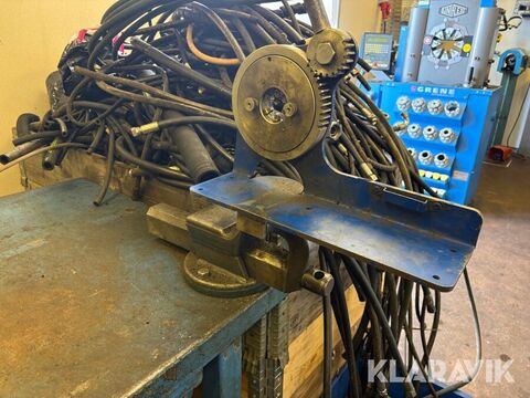 Arbetsbänk med Handpress 3