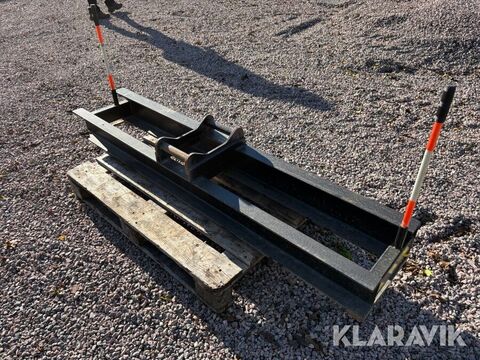 Planeringsbalk med S40-fäste 3