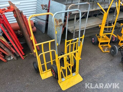 Säckkärror / Magasinkärror 3 st 3