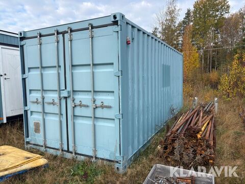 Sonstige 20-fots container isolerad