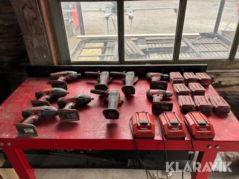 Sonstige Batterimaskiner, batterier och laddare Hilti 20s