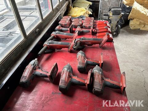 Batterimaskiner, batterier och laddare Hilti 20s 2
