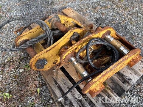 Sonstige Hydrauliska snabbfästen 2st