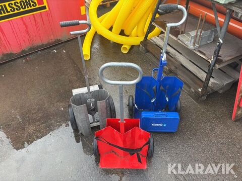 Gaskärror 3st 2