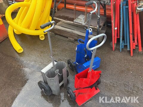 Gaskärror 3st 3