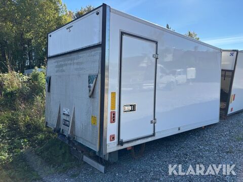 Glasfiberskåp till transportbil ABC Karossen med 3