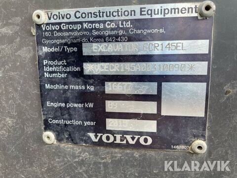 Volvo ECR145EL