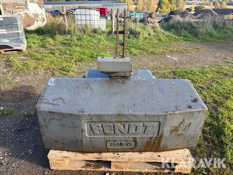 Fendt Frontvikt Fendt 2500kg 2
