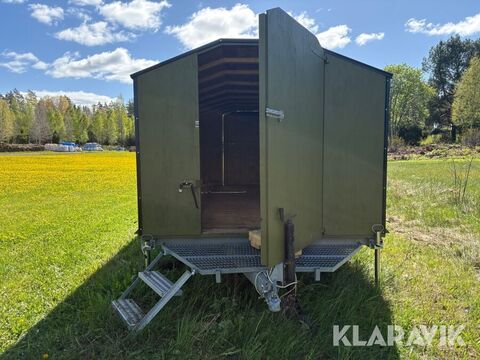 Flyttbar Bipaviljong på kärra 2