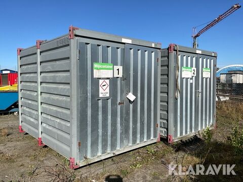 Sonstige Miljöcontainer 2st