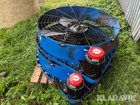 De Laval Ventilationsfläkt DeLaval 2st med styrning