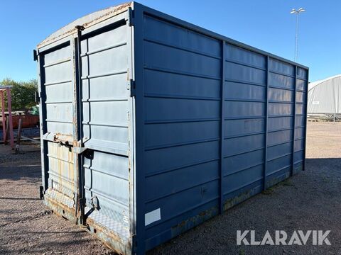 Lastväxlarcontainer med tak 3
