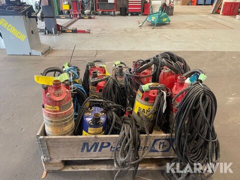 Sonstige Grindex, Atlascopco,Tsurumi Minex lite, Solid,We