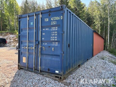 Sonstige Verkstadsinredd container 20 fot