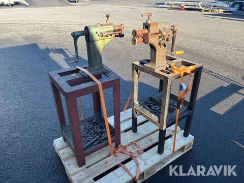 Sonstige Falsmaskiner manuella 2st