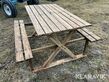 Sonstige Trädgårdsbord med sittbänkar