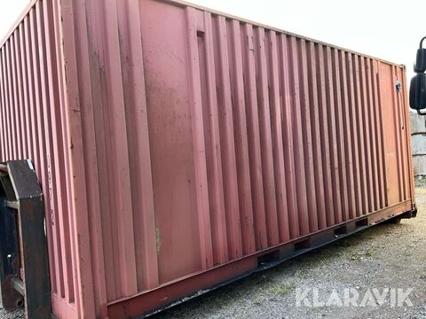 Lastväxlarram med container 2