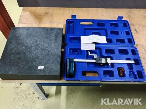 Mätinstrument schuckardt Digitalt höjdritsmått 0 2
