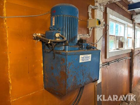 Hydraulaggregat ut utgödsling Ydre Grinden 2