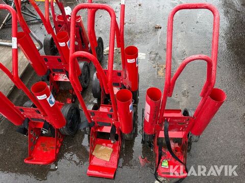 Brandsläckarkärror 6st 2