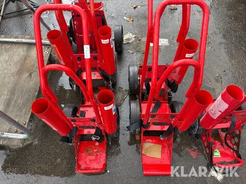 Brandsläckarkärror 6st 3
