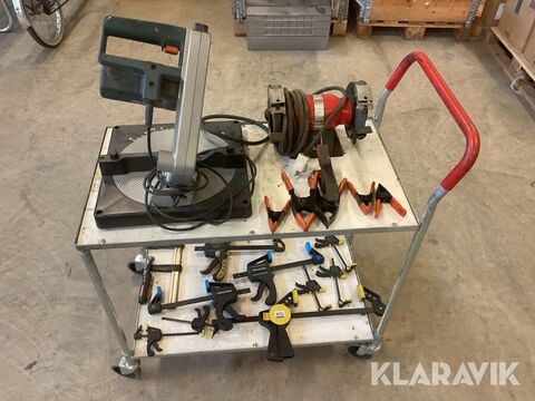 Kap- och jersåg och bänkslip Black&Decker/Sealey 2