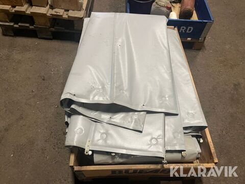 Kyldraperier 5 st 2