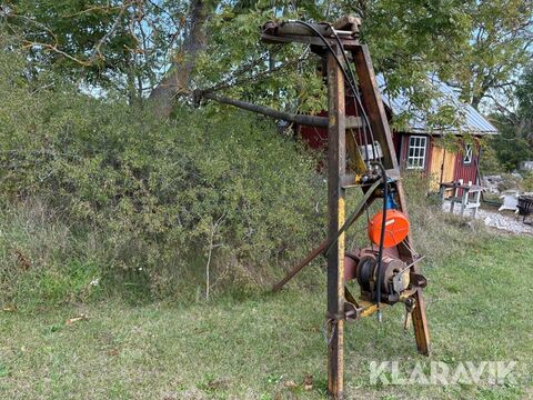 Vajerkran Star med hydraulisk sväng & skogskompi 3