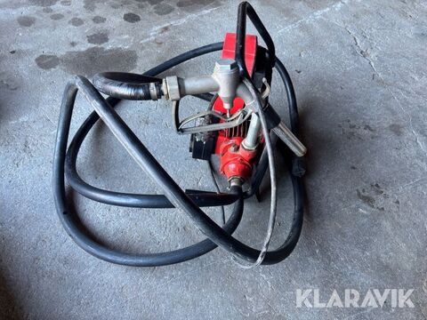 Dieselpump Meec Tools 230V med räkneverk 2