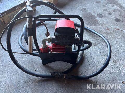 Dieselpump Meec Tools 230V med räkneverk 3
