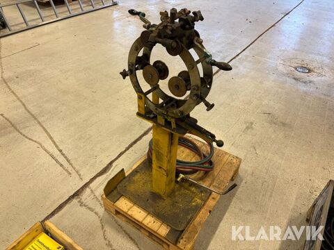 Gasrörsvets Zinser med gasvärmarmunstycke och sl 3