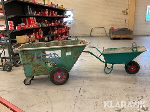 Sonstige Fodervagn och skottkärra Starke Arvid
