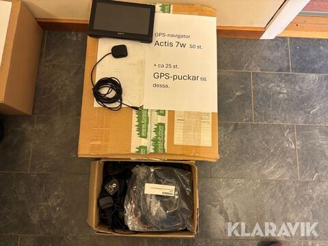 Sonstige GPS navigatorer och puckar