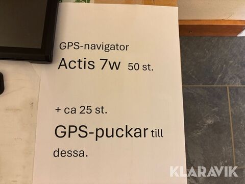 GPS navigatorer och puckar 2
