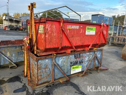 Materialbask Starke Arvid 2600 liter / 2500 kg m 2
