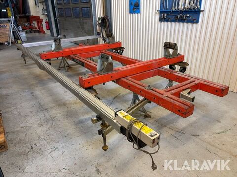 Riktbänk 2 st Dataliner komplett med laser mätsy 2