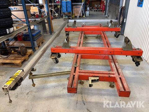Riktbänk 2 st Dataliner komplett med laser mätsy 3
