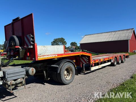 Sonstige Maskintrailer Kässbohrer 3-axlig trombon medstyr