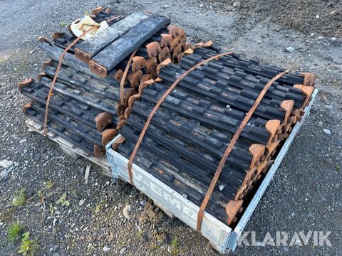 Sonstige Gummipads till 700mm stållarver