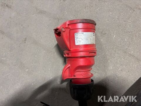 Trefaskabel 25m 32A 3