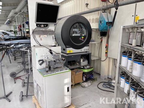 Färgblandningsmaskin Daisy Wheel med dator och f 2