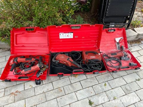 Sonstige Paket med slipmaskiner Hilti