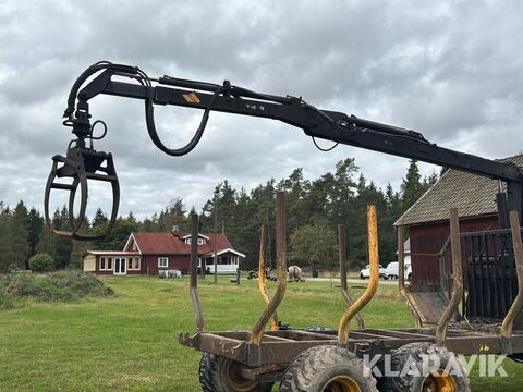 Sonstige Skogskran med grip rotator och stödben