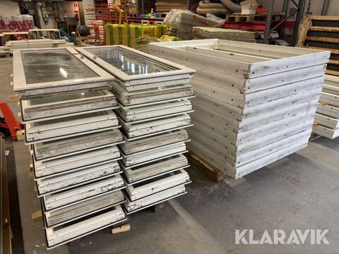 Sonstige Fönster 12x16 vit 9st