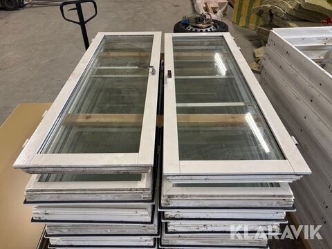 Fönster 12x16 vit 9st 3